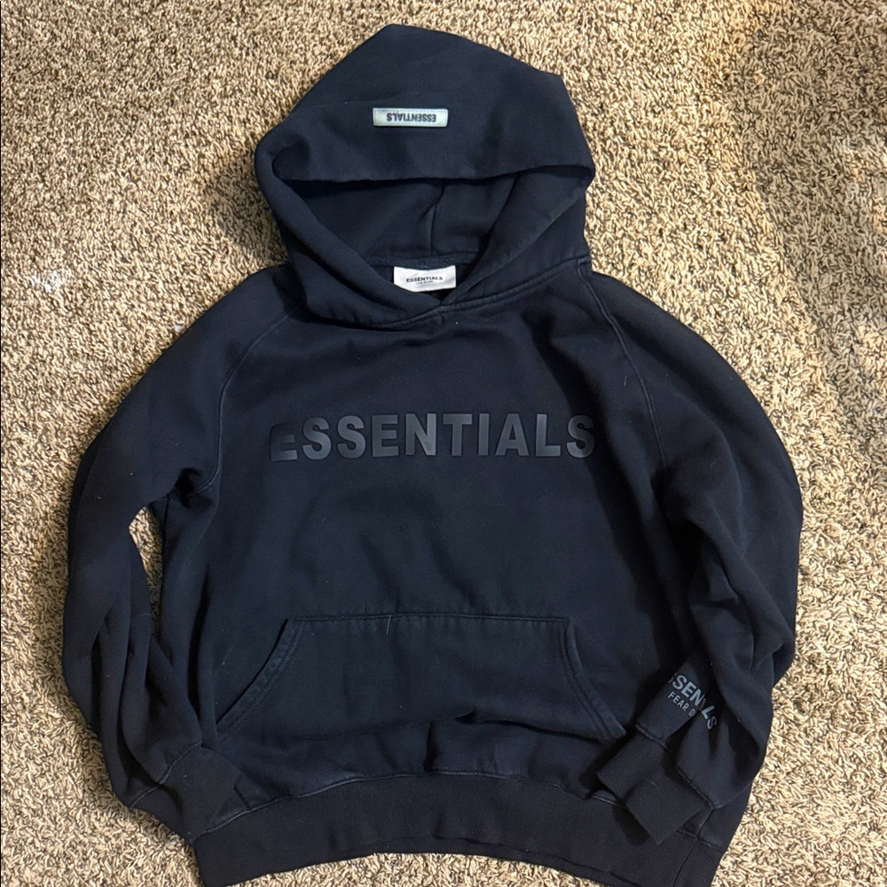 Essentials black Hoodie